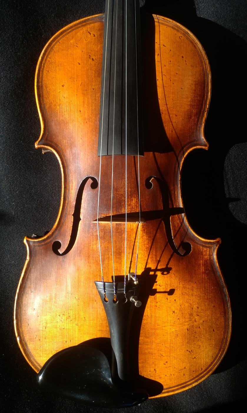 German made 'Maggini' violin back