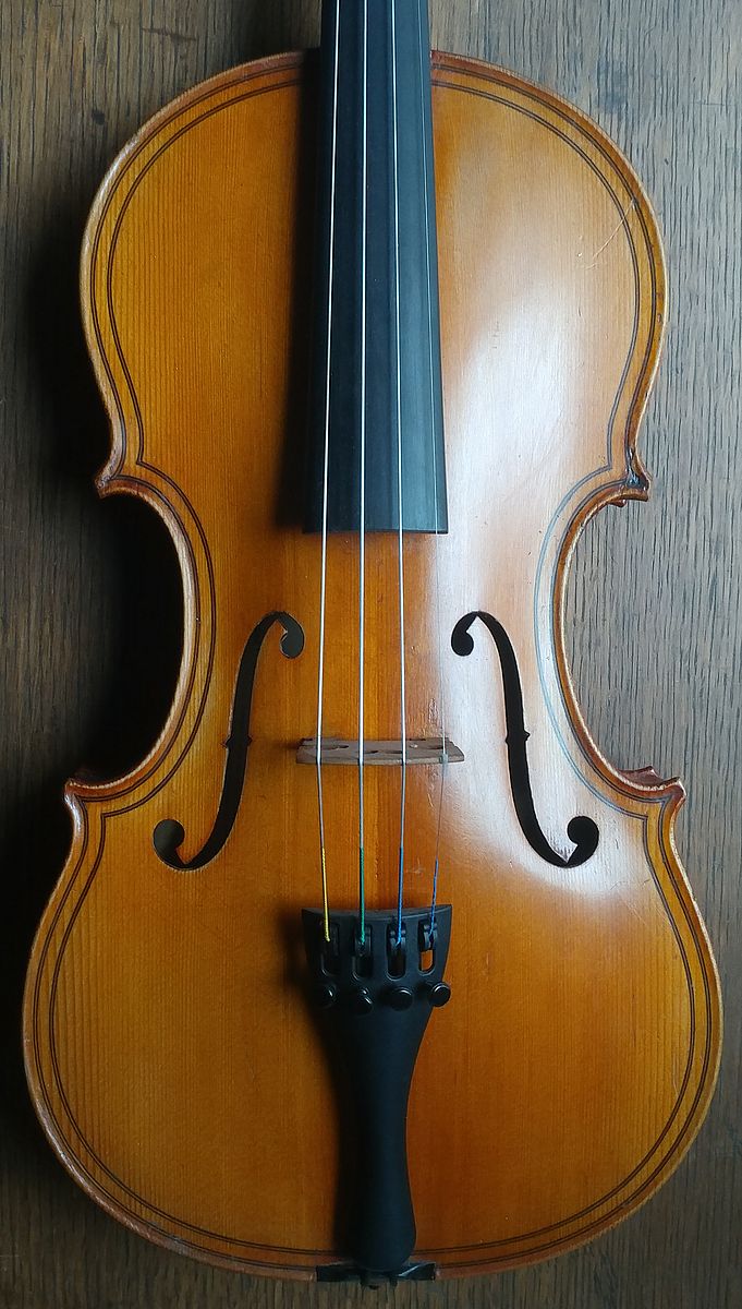 Maggini labelled violin