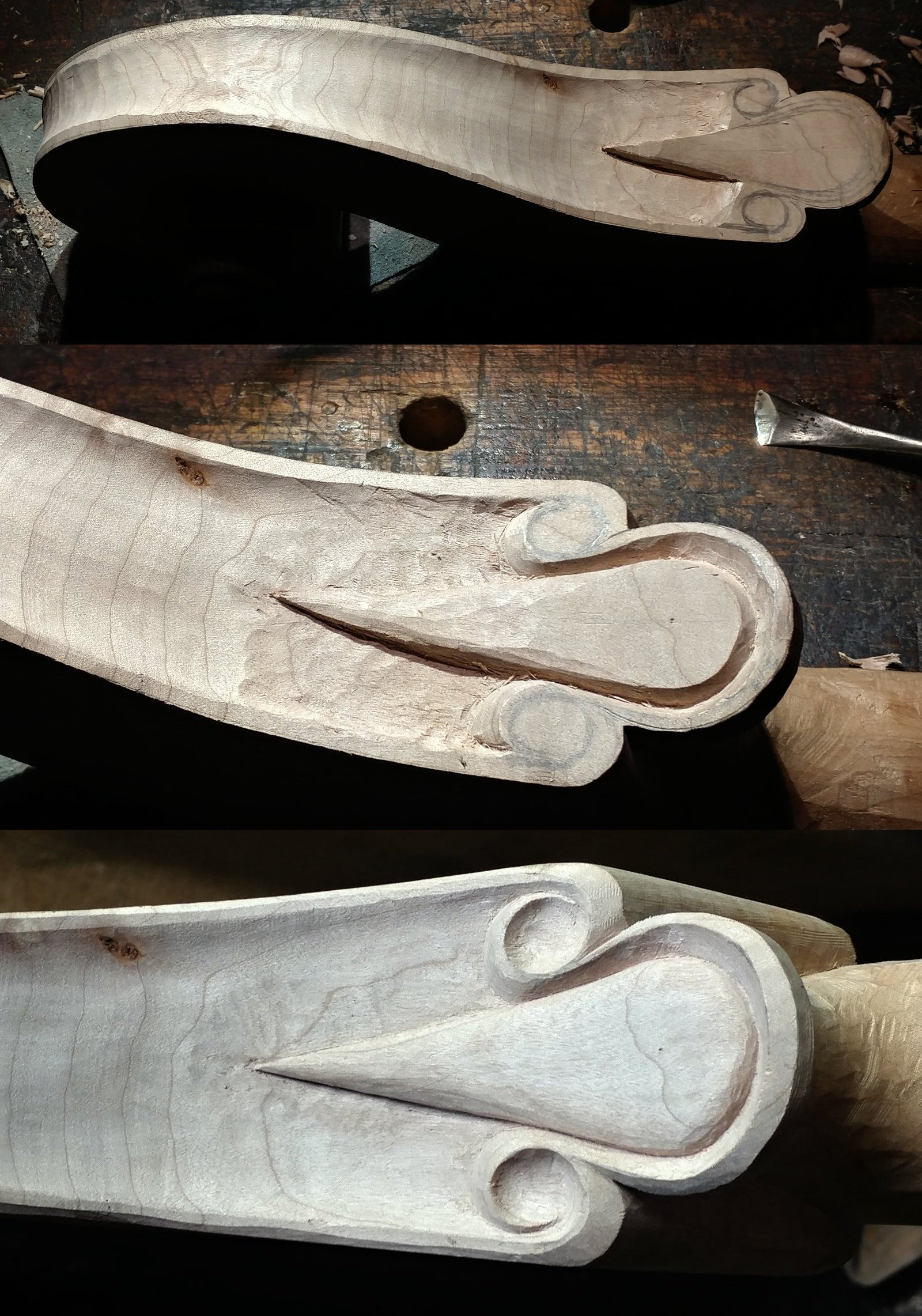 scroll carving